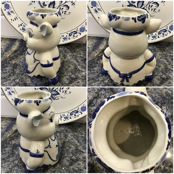 🎉HOST PICK🎉 Delft Pig Vase - Picture 3 of 3